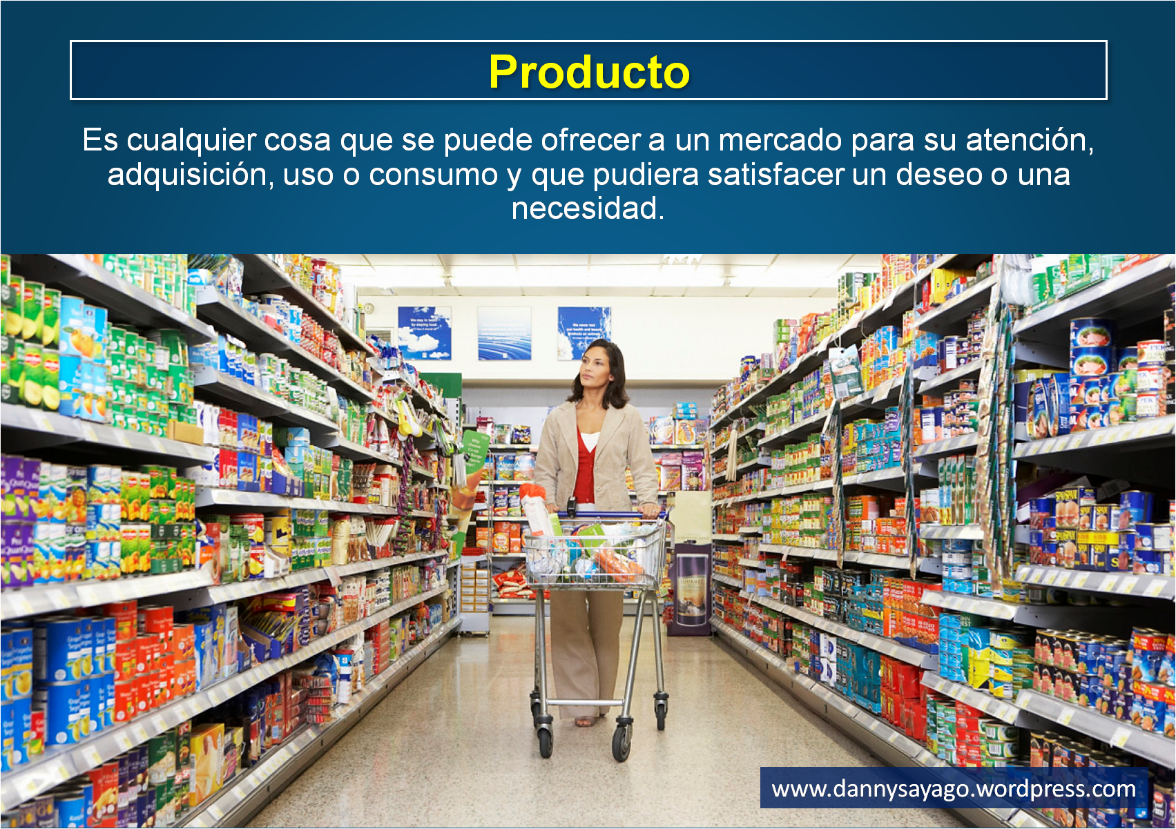 Definicion de producto Danny Sayago Marketing Educativo producto servicio experiencia